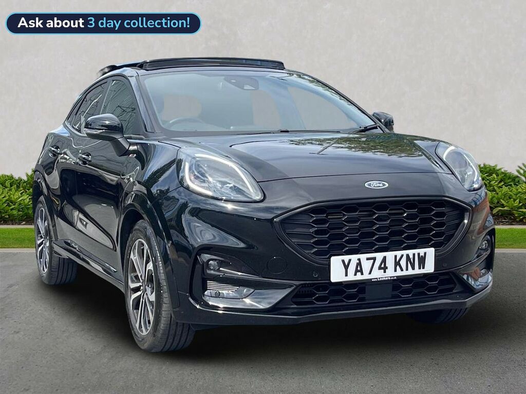 Ford Puma Puma St-line 1.0L Ecoboost 125Ps Mhev 6 Spe YA74KNW Black
