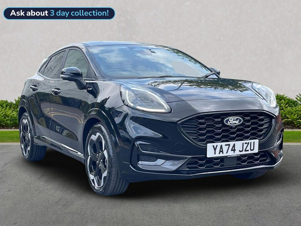 Ford Puma Puma St-line X 1.0L Ecoboost 125Ps Mhev 6 S YA74JZU Black