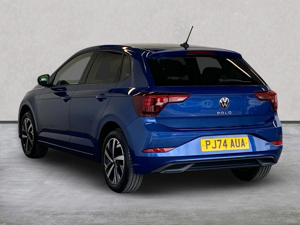 Volkswagen Polo 1.0 Tsi Match Hatchback Euro 6 PJ74AUA Blue #2