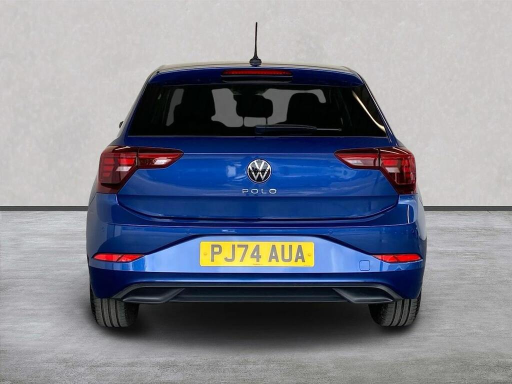 Volkswagen Polo 1.0 Tsi Match Hatchback Euro 6 PJ74AUA Blue #4
