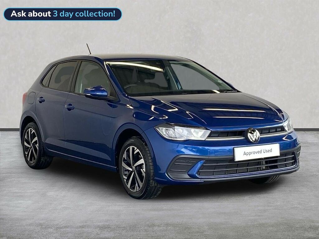 Volkswagen Polo 1.0 Tsi Match Hatchback Euro 6 PJ74AUA Blue