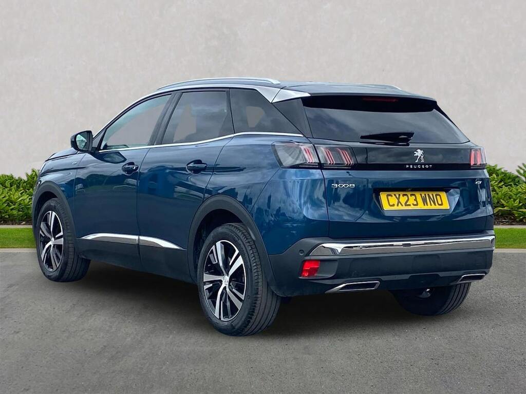 Peugeot 3008 1.5 Bluehdi Gt Eat8 CX23WNO Blue #2