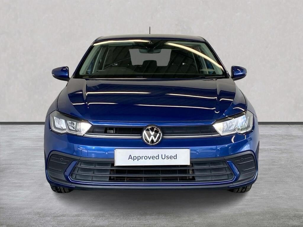 Volkswagen Polo 1.0 Tsi Life Hatchback Euro 6 S PJ22UFK Blue #5