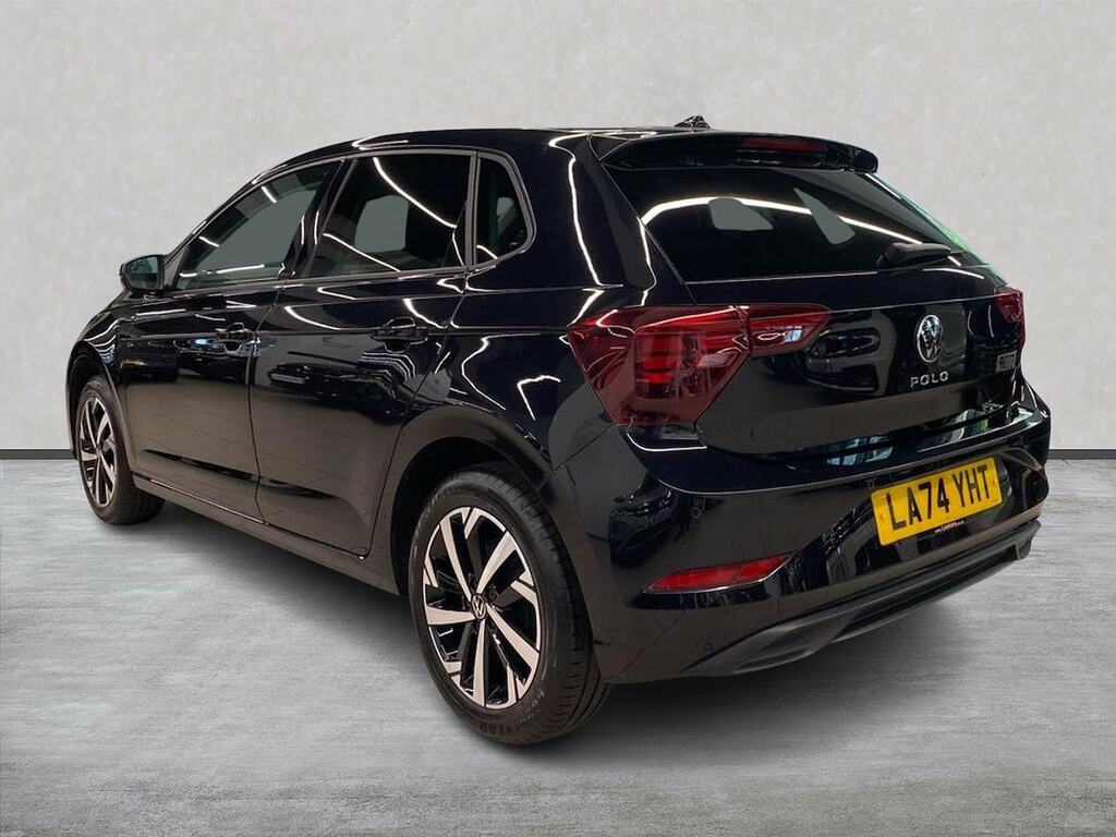 Volkswagen Polo 1.0 Tsi Match Hatchback Euro 6 LA74YHT Black #2