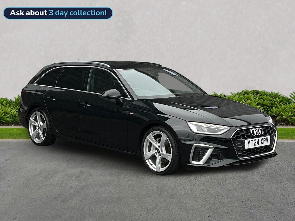 Audi A4 2.0 Tfsi 40 S Line Estate S Tronic Euro Black