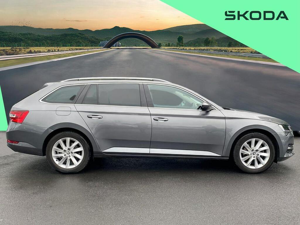 Skoda Superb 2.0 Tdi Se Technology Estate Dsg Euro 6 Grey #3