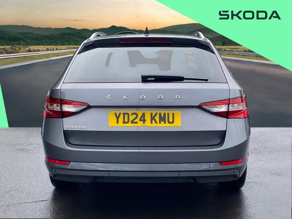 Skoda Superb 2.0 Tdi Se Technology Estate Dsg Euro 6 Grey #4