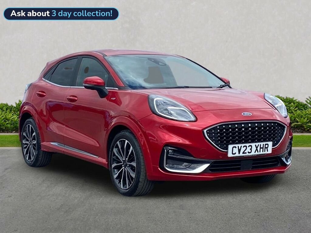 Ford Puma 1.0 Ecoboost Hybrid Mhev 155 St-line Vignale Red