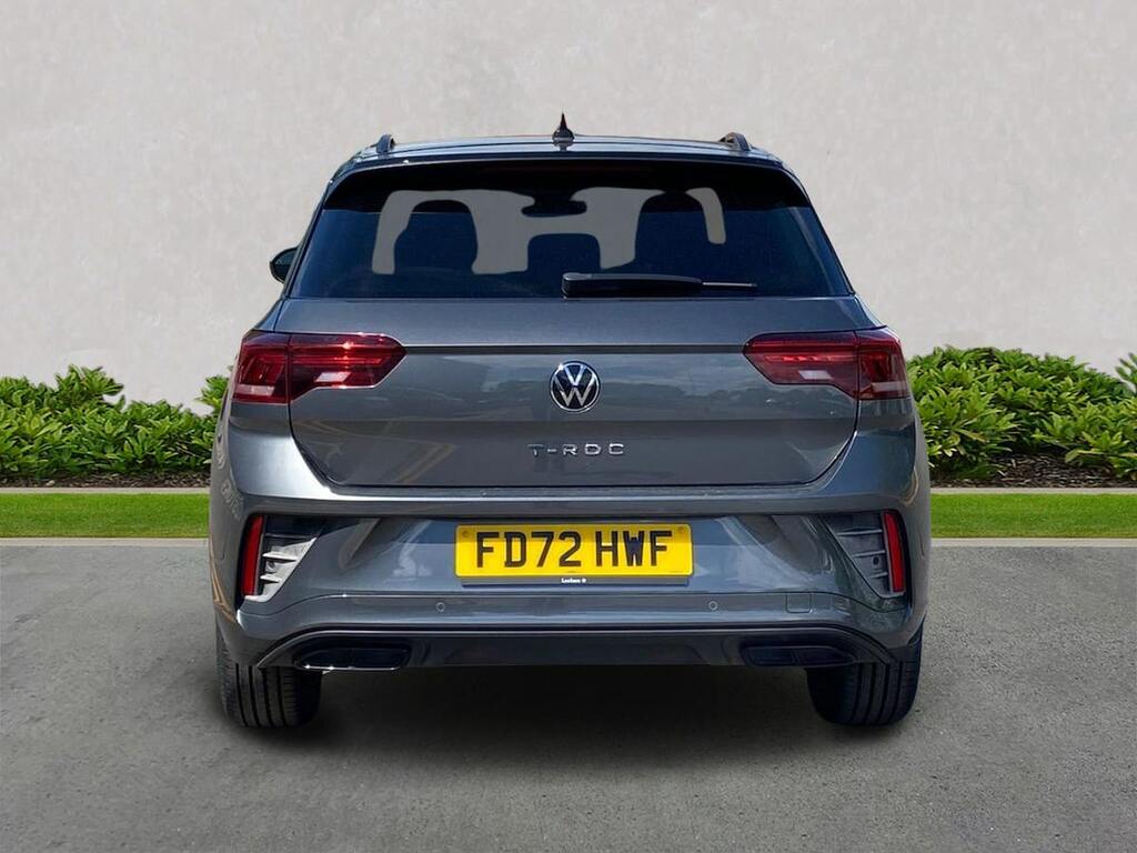 Volkswagen T-Roc 1.5 Tsi R-line Suv Dsg Euro 6 Ss 15 FD72HWF Grey #4