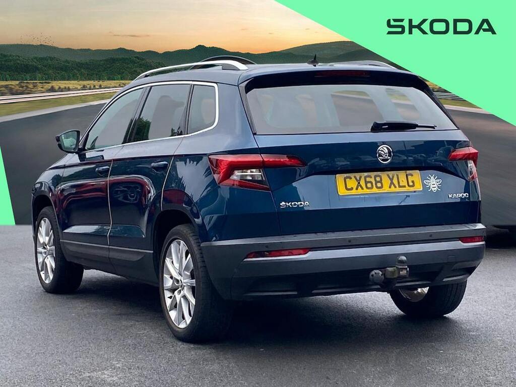 Skoda Karoq 1.6 Tdi Se L Suv Euro 6 Ss 1 CX68XLG Blue #2