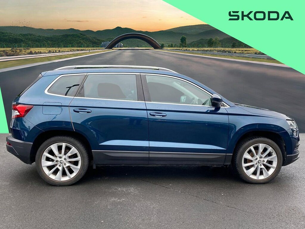 Skoda Karoq 1.6 Tdi Se L Suv Euro 6 Ss 1 CX68XLG Blue #3