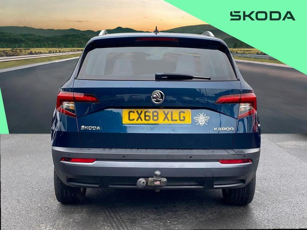 Skoda Karoq 1.6 Tdi Se L Suv Euro 6 Ss 1 CX68XLG Blue #4