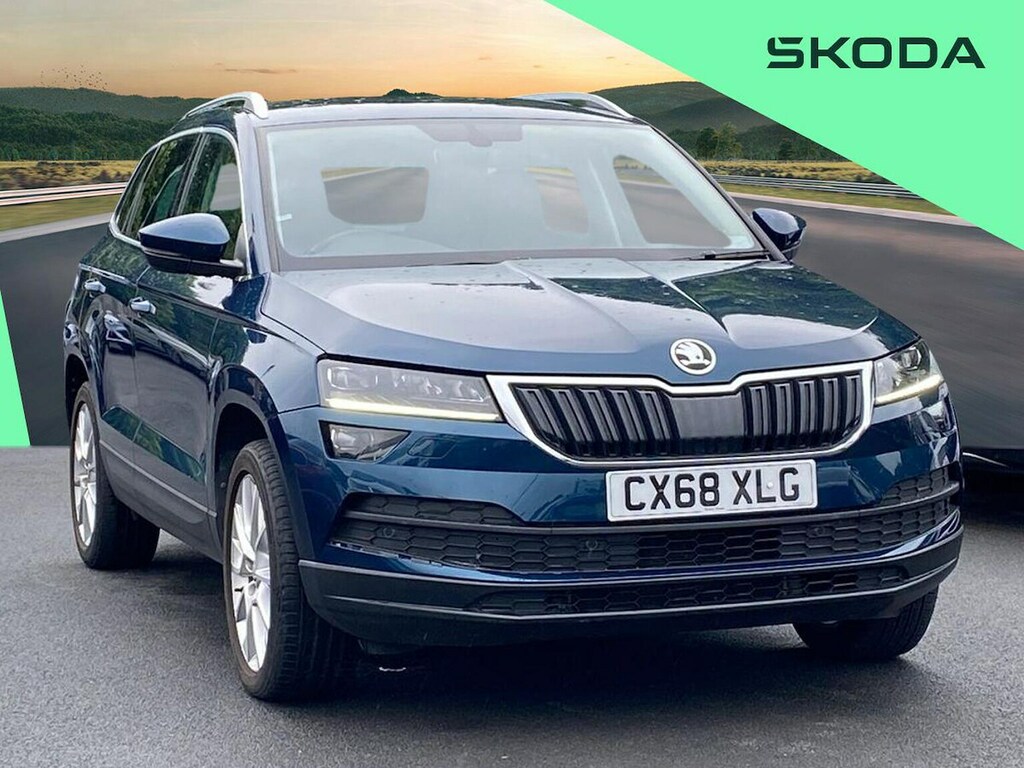 Skoda Karoq 1.6 Tdi Se L Suv Euro 6 Ss 1 CX68XLG Blue