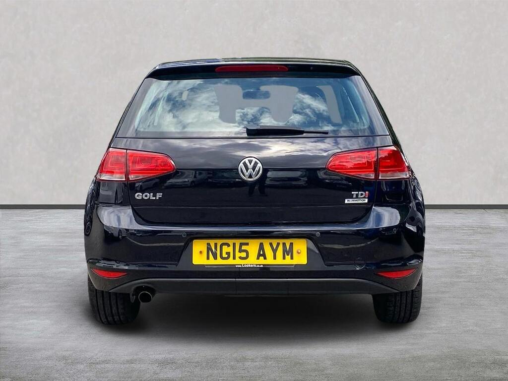 Volkswagen Golf 1.6 Tdi Bluemotion Tech Match Hatchback NG15AYM Black #4