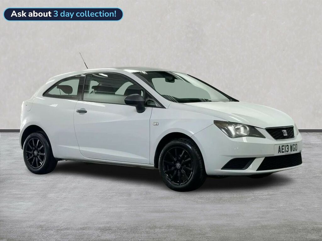 Seat Ibiza 1.2 S Sport Coupe Euro 5 Ac 70 White