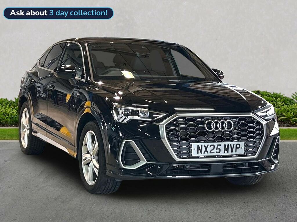 Audi Q3 1.5 Tfsi Cod 35 S Line Sportback S Tron Black
