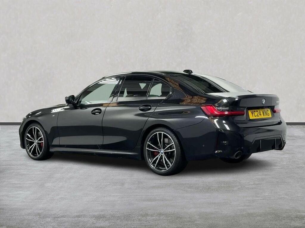 BMW 3 Series 2.0 320I M Sport Saloon Euro 6 S YC24WNG Black #2