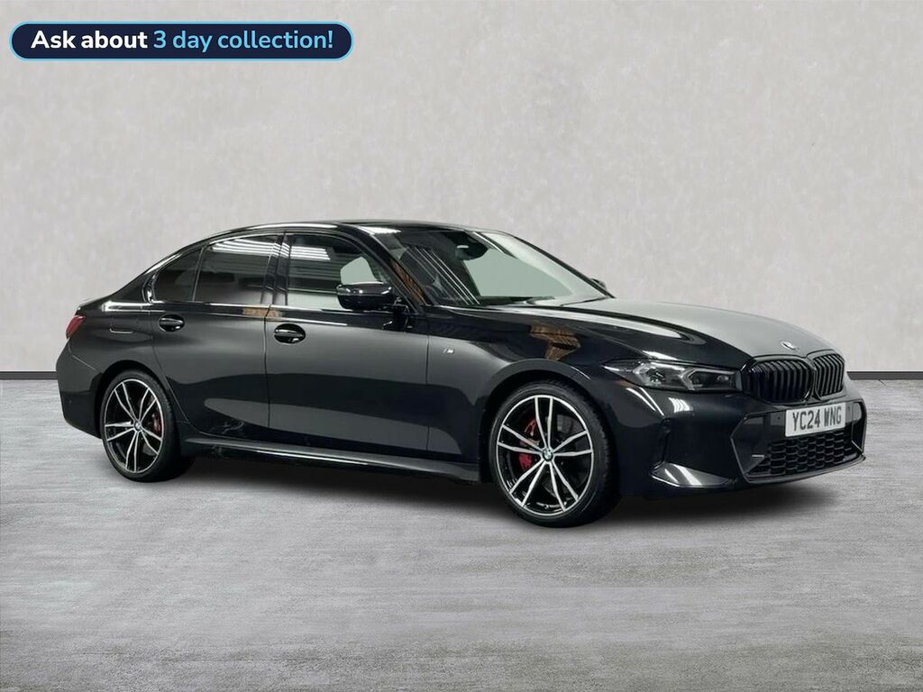 BMW 3 Series 2.0 320I M Sport Saloon Euro 6 S YC24WNG Black