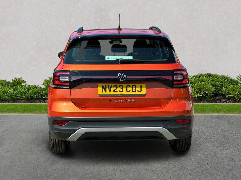Volkswagen T-Cross 1.0 Tsi Se Suv Euro 6 Ss 95 NV23COJ Orange #4