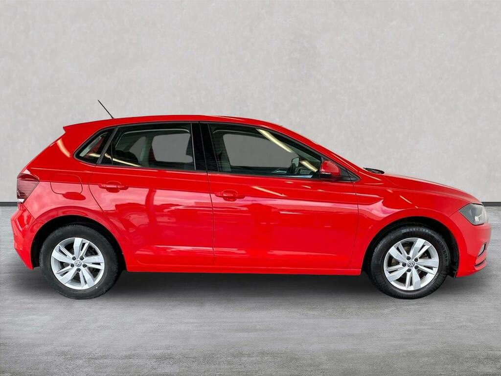 Volkswagen Polo 1.0 Evo Se Hatchback Euro 6 Ss WG19TVY Red #3
