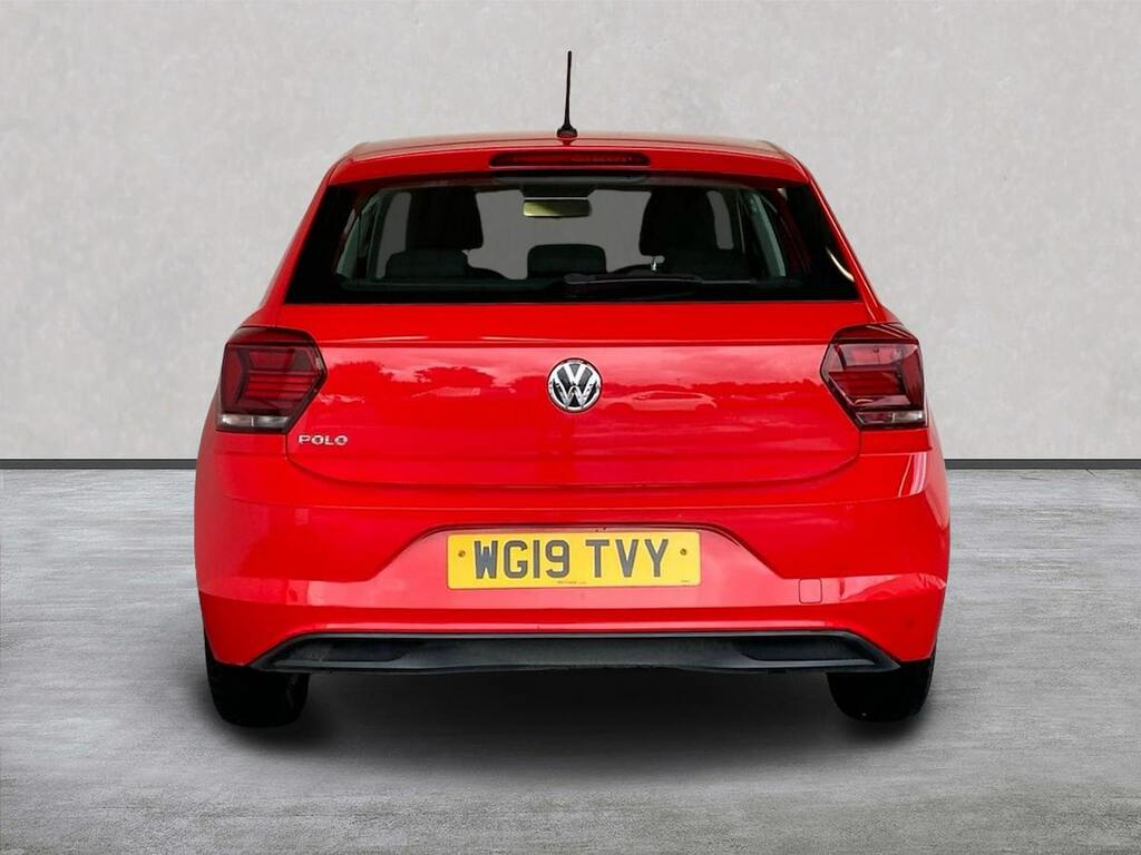 Volkswagen Polo 1.0 Evo Se Hatchback Euro 6 Ss WG19TVY Red #4