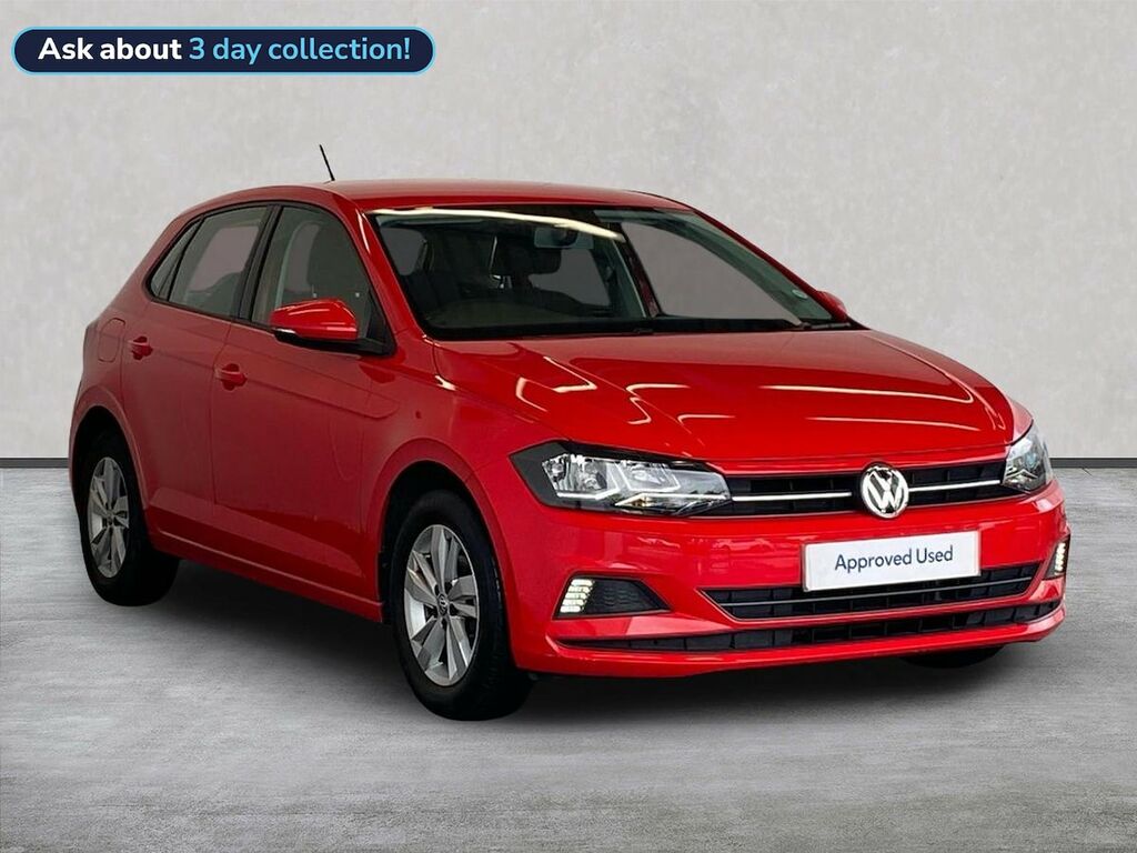 Volkswagen Polo 1.0 Evo Se Hatchback Euro 6 Ss WG19TVY Red