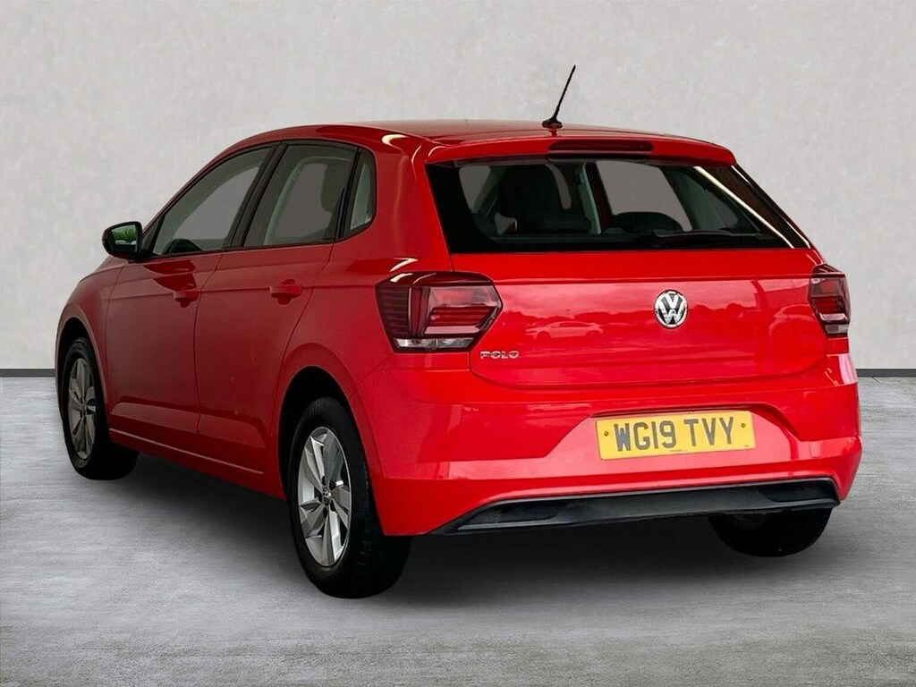Volkswagen Polo 1.0 Evo Se Hatchback Euro 6 Ss WG19TVY Red #2