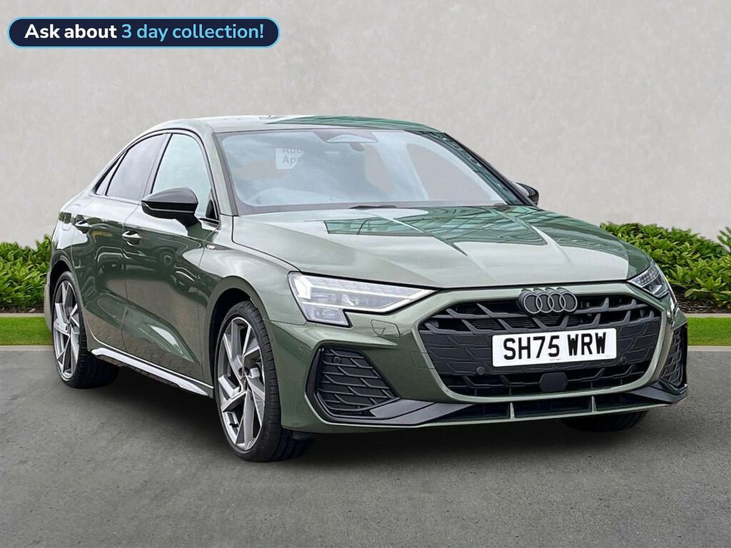 Audi A3 1.5 Tfsi 150 Black Edition Tech Pack Green