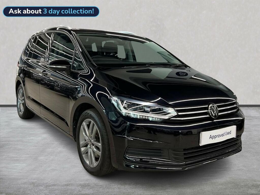 Volkswagen Touran 1.5 Tsi Evo Match Mpv Dsg Euro 6 Ss LP74USF Black