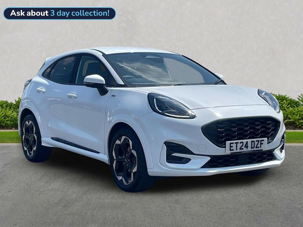 Ford Puma 1.0T Ecoboost Mhev St-line X Suv Hybrid White