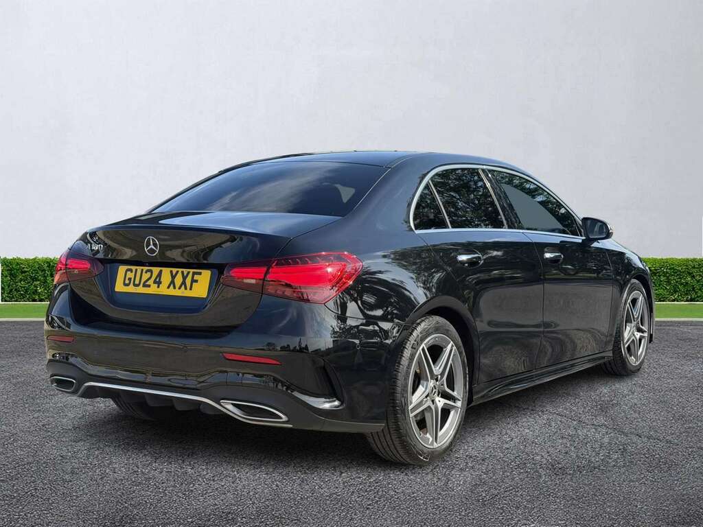 Mercedes-Benz A Class A180 Amg Line Executive GU24XXF Black #3