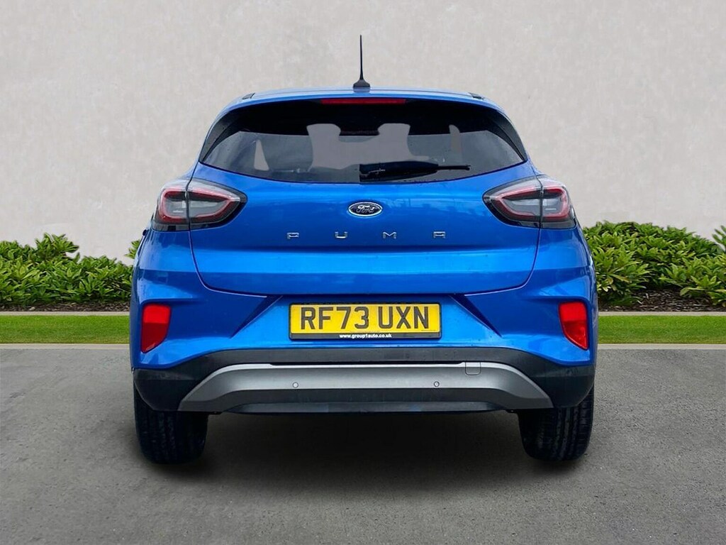 Ford Puma 1.0T Ecoboost Mhev Titanium Suv Hybrid RF73UXN Blue #4