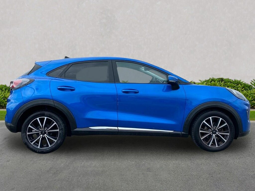 Ford Puma 1.0T Ecoboost Mhev Titanium Suv Hybrid RF73UXN Blue #3