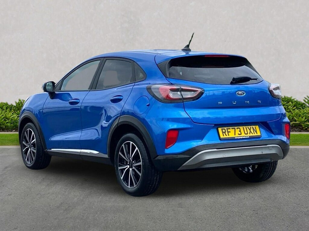 Ford Puma 1.0T Ecoboost Mhev Titanium Suv Hybrid RF73UXN Blue #2