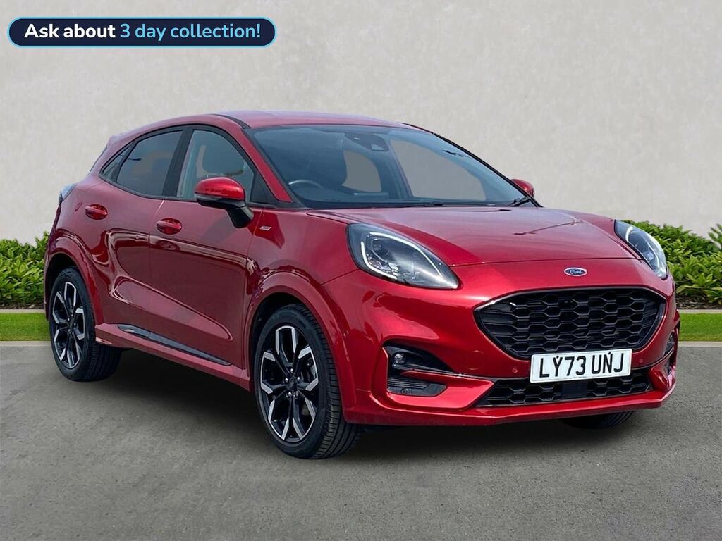 Ford Puma 1.0 Ecoboost Hybrid Mhev St-line X Red