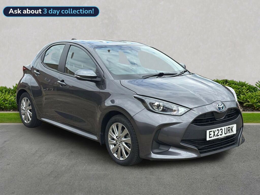 Toyota Yaris 1.5 Vvt-h Icon Hatchback Hybrid E-cvt E Grey