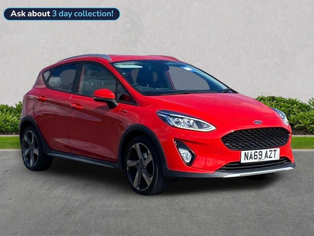 Ford Fiesta 1.0T Ecoboost Gpf Active X Hatchback Ma Red