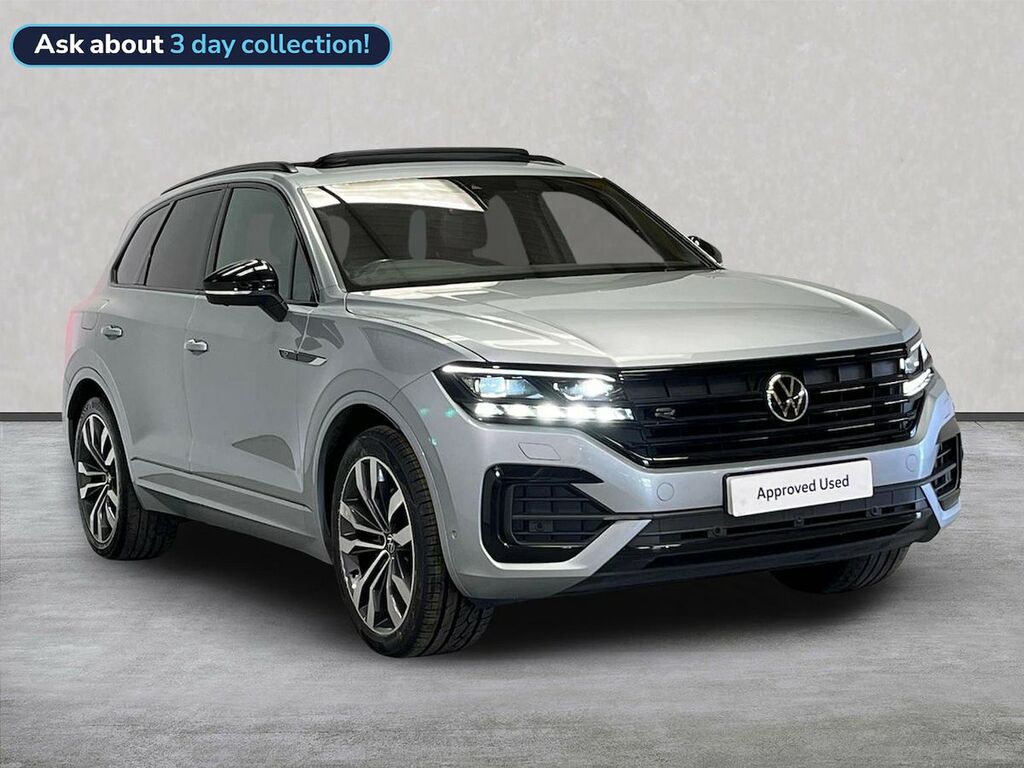 Volkswagen Touareg 3.0 Tdi V6 Black Edition Suv Tiptronic BK23VJU Silver