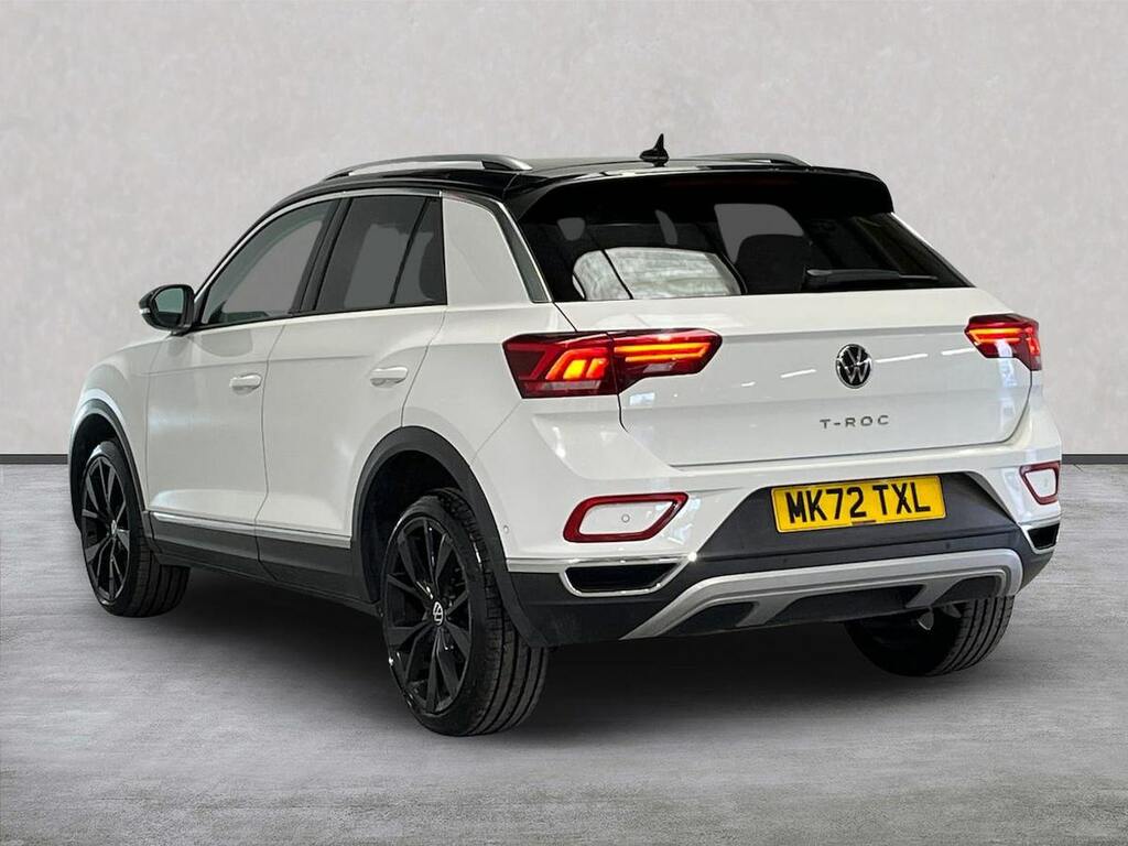 Volkswagen T-Roc 1.5 Tsi Style Suv Dsg Euro 6 Ss 150 MK72TXL White #2