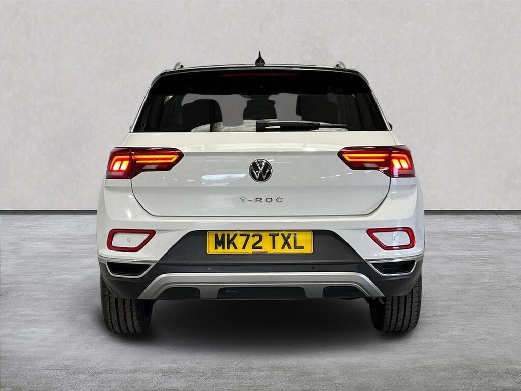 Volkswagen T-Roc 1.5 Tsi Style Suv Dsg Euro 6 Ss 150 MK72TXL White #4
