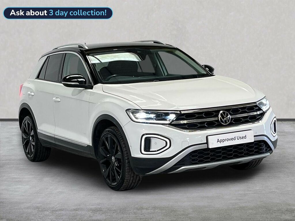 Volkswagen T-Roc 1.5 Tsi Style Suv Dsg Euro 6 Ss 150 MK72TXL White