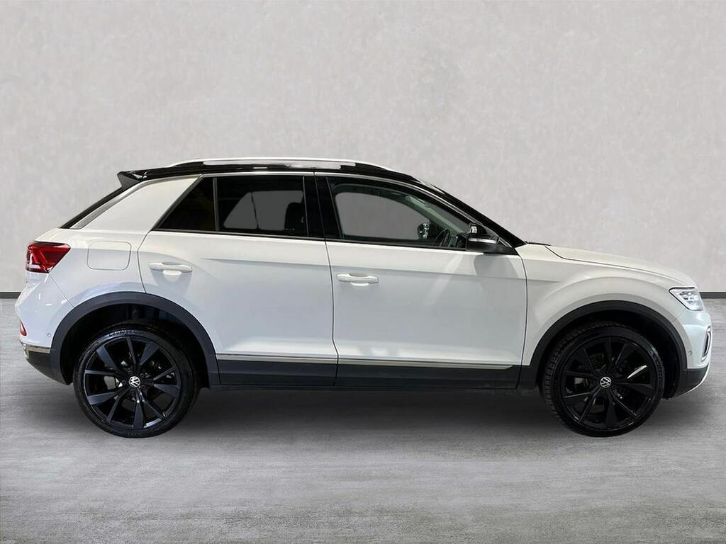 Volkswagen T-Roc 1.5 Tsi Style Suv Dsg Euro 6 Ss 150 MK72TXL White #3