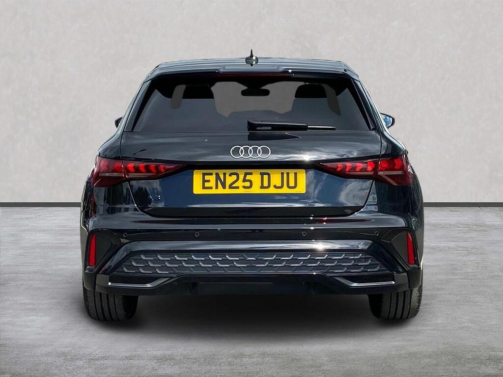 Audi A3 1.5 Tfsi 30 S Line Sportback Eur EN25DJU Black #4