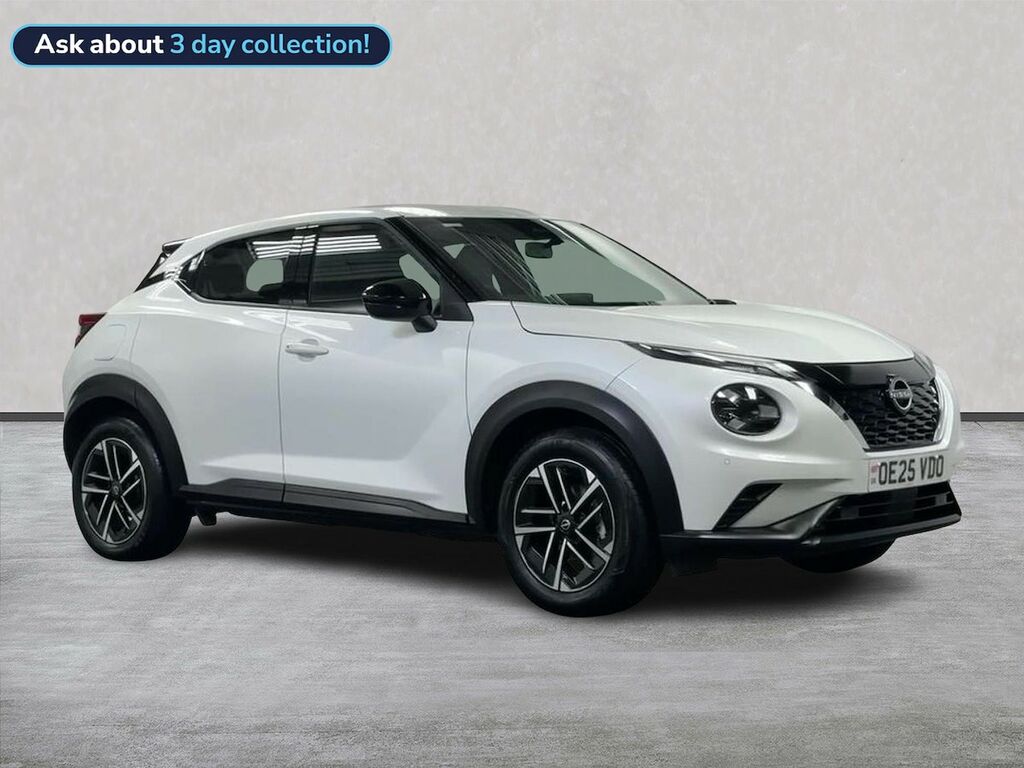 Nissan Juke 1.6 N-connecta Suv Hybrid Euro 6 OE25VDO White
