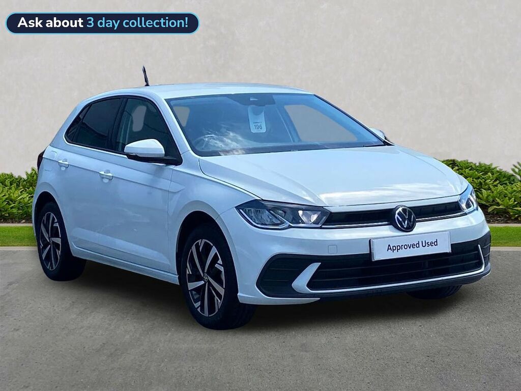Volkswagen Polo 1.0 Tsi Match Hatchback Euro 6 YC25EOB White