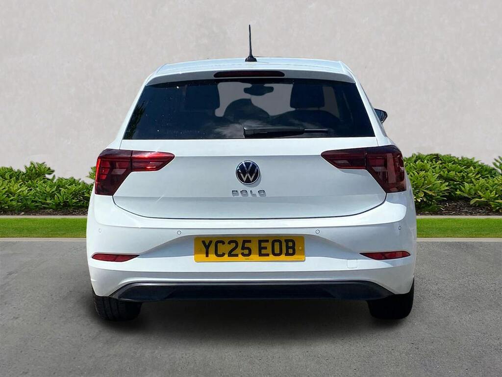 Volkswagen Polo 1.0 Tsi Match Hatchback Euro 6 YC25EOB White #4
