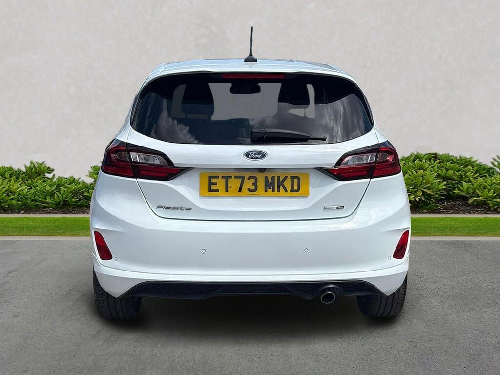 Ford Fiesta 1.0T Ecoboost Mhev St-line X Edition Hatchback White #4