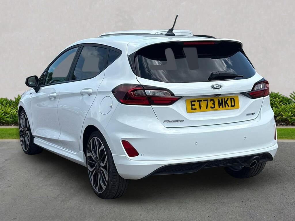 Ford Fiesta 1.0T Ecoboost Mhev St-line X Edition Hatchback White #2