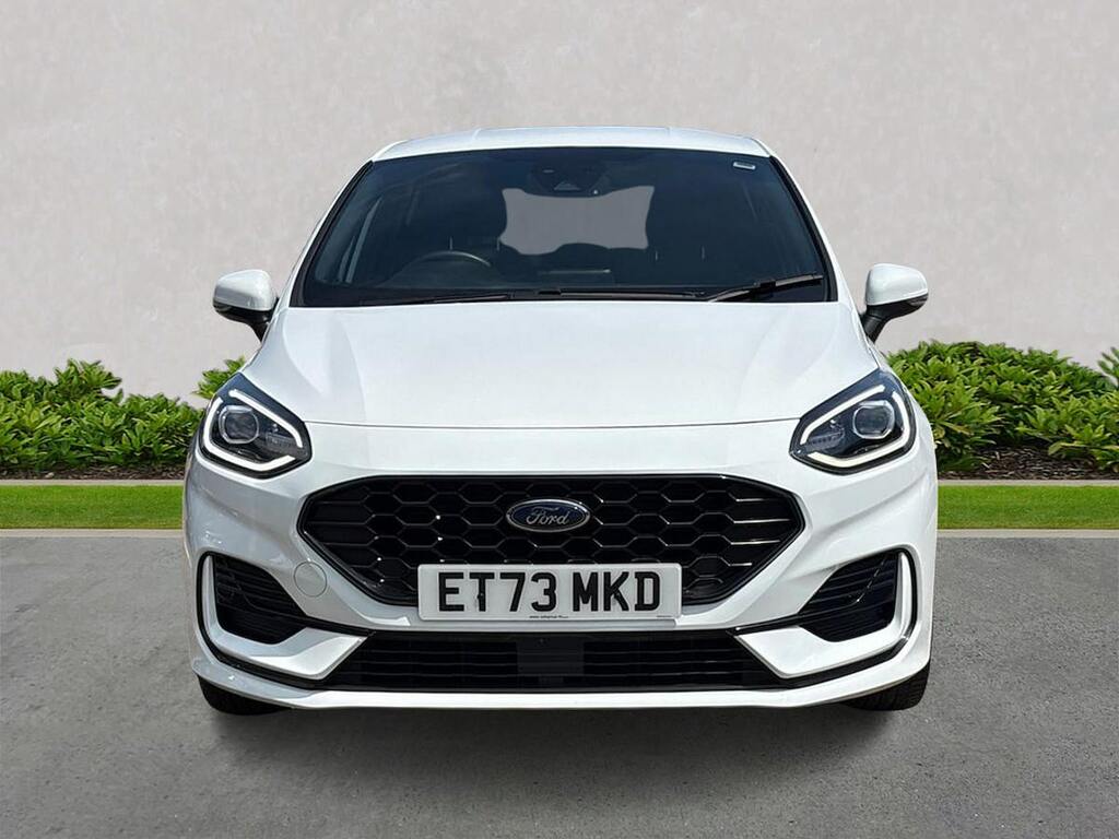 Ford Fiesta 1.0T Ecoboost Mhev St-line X Edition Hatchback White #5