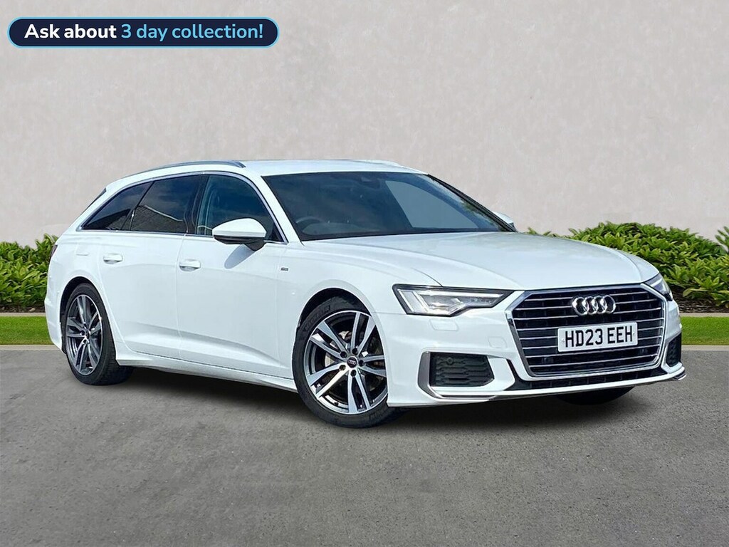Audi A6 2.0 Tfsi 40 S Line Estate S Tronic Euro White